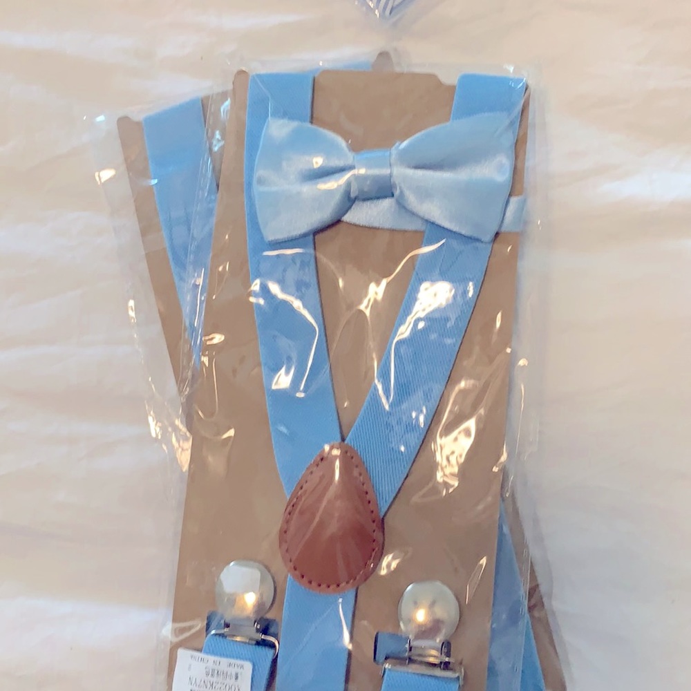 Kid’s Suspenders & Bow Tie Set